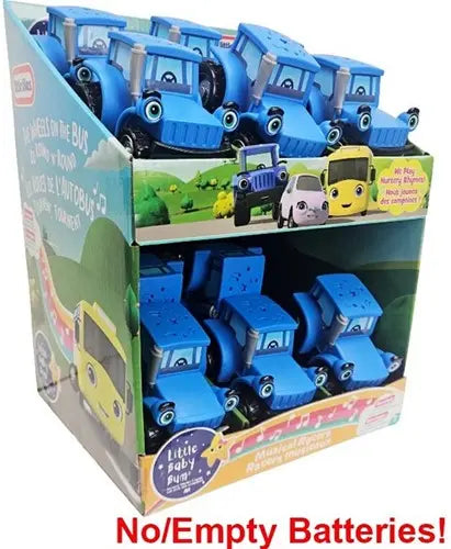 Little Trikes Baby & Kleinkind 12er Set Little Tikes Musical Racers Terry the Tractor – Musikalisches Traktor-Spielzeug