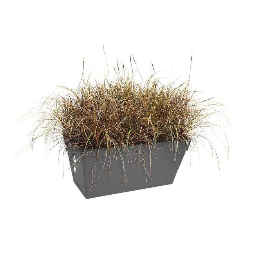 Elho Blumenkasten Elho - Loft Urban - Blumenkasten auf Rädern - ca. 70 x 32cm - Anthrazit