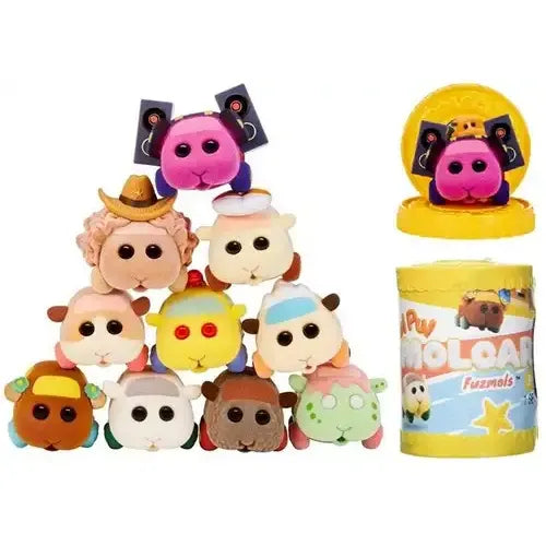 Pui Pui Molcar Fuzmols Plüschfigur 12 Stück  | 6cm Kuscheltier von MGA ab 3 Jahren
