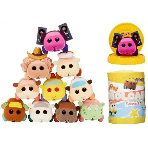 Pui Pui Molcar Fuzmols Plüschfigur 12 Stück  | 6cm Kuscheltier von MGA ab 3 Jahren