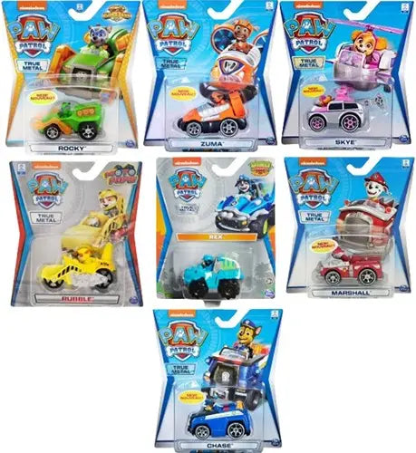 Spin Master Baby & Kleinkind 12er Set Spin Master PAW Patrol Fahrzeuge – 7-fach sortiert – Spielzeugautos 13 × 16 cm