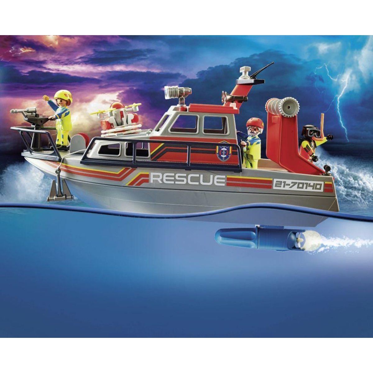 Playmobil 70140 - Stadtaktion Seenotrettung ab 4 Jahren