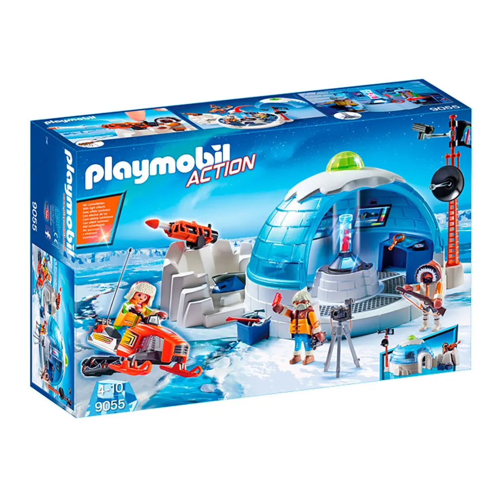 PLAYMOBIL Action 9055 Polar Ranger Hauptquartier, Ab 4 Jahren