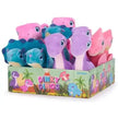 Dinotoys Baby & Kleinkind Plüsch Girlie Dinky Dino’s – 4-fach sortiert | ca. 15 cm | 12 Stück im Display Stoff Dinos