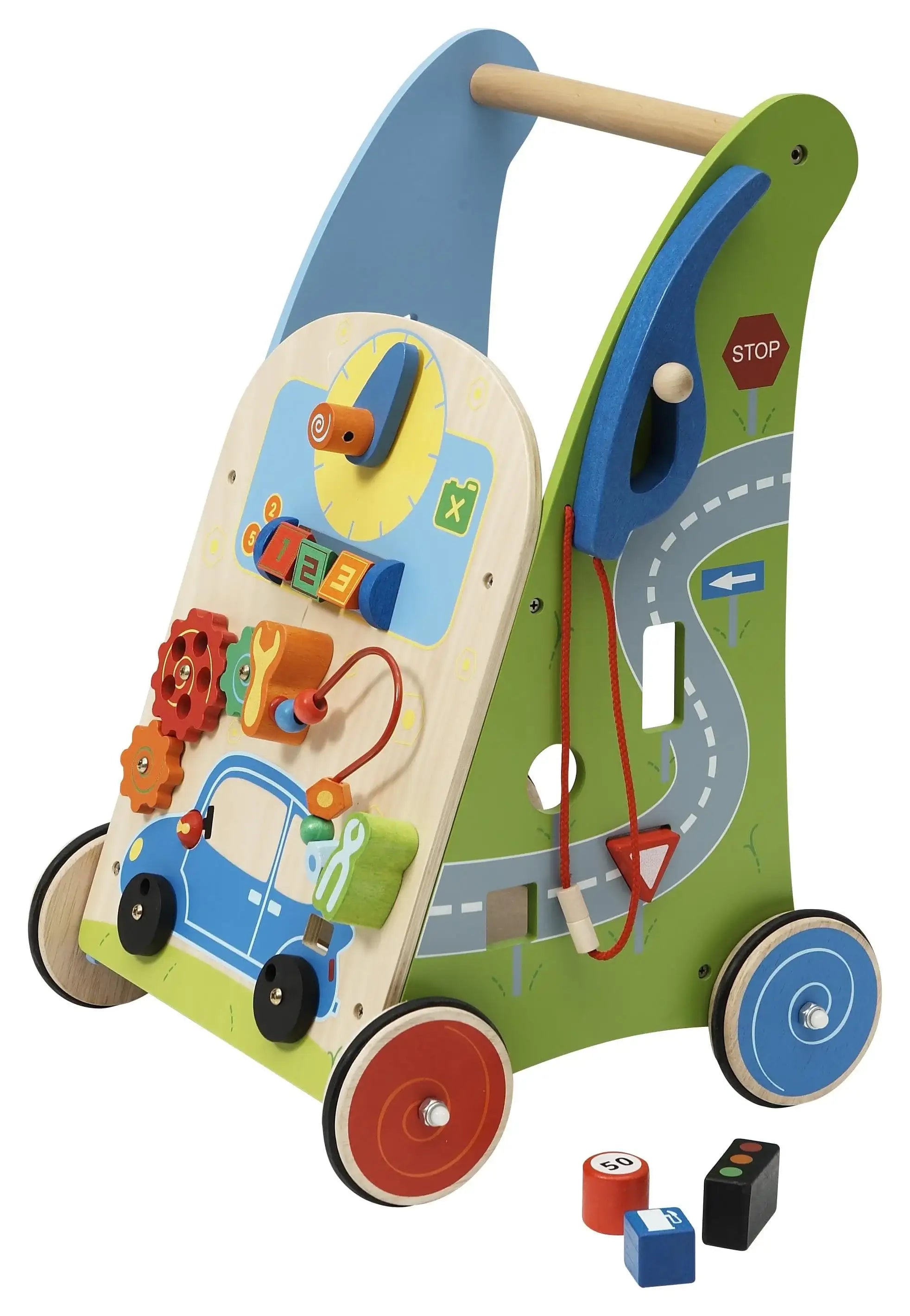 Primi Passi Baby & Kleinkind 1 Stück Primi Passi Activity Walker Garage – Lauflernwagen