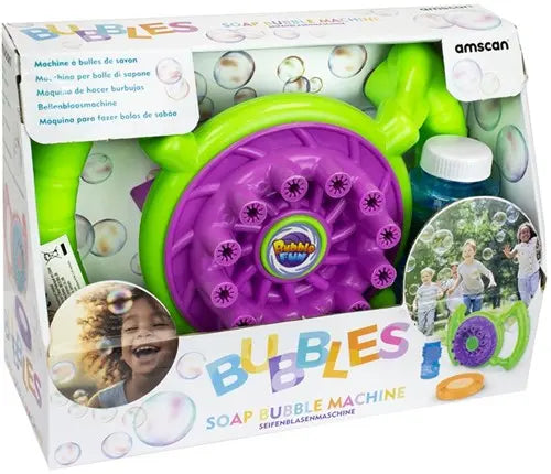Amscan Baby & Kleinkind 1 Stück Amscan Seifenblasenmaschine Lenkrad inkl. Seifenblasenflüssigkeit 22,5 cm – Automatische