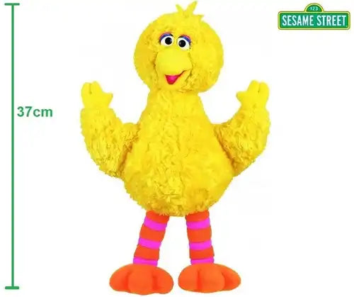 Dinotoys Baby & Kleinkind Sesamstraße Bibo Plüschfigur (Big Bird) | Kuscheltier 28/37cm