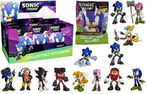 sega Baby & Kleinkind 24er Display Sega Sonic Prime Blind Bag Serie 2 – Überraschungsfiguren zum Sammeln