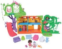 Spin Master Baby & Kleinkind XXL Dora Explore & Play Regenhaus Casita mit Sound ab 3 Jahre