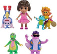 Spin Master Baby & Kleinkind Dora Fantastic Friends Gift Pack – 5 Figuren à 9 cm ab 3 Jahren