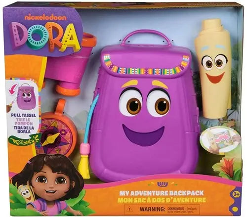 Spin Master Baby & Kleinkind Dora My Adventure Backpack – Spielset mit Entdecker-Zubehör