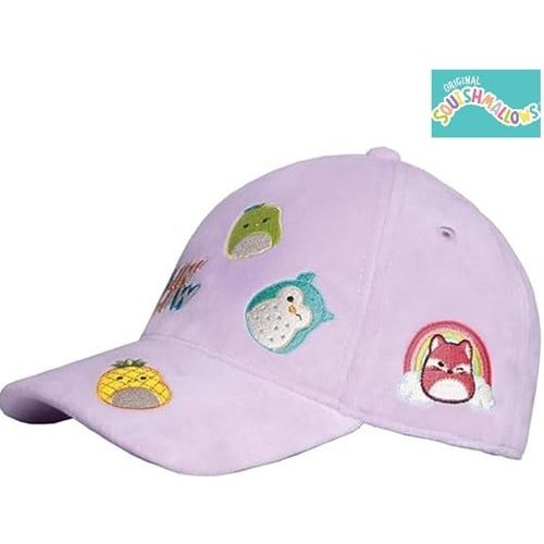 Squishmallows Cap Feeling Mallow Kinder Kappe | Plüsch-Cap 20x15x10 cm
