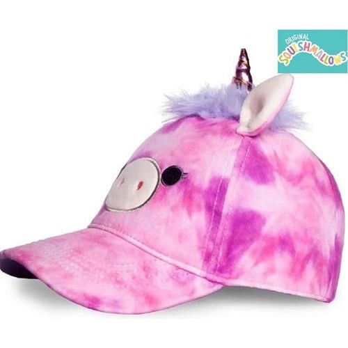 Squishmallows Cap Lola | Einhorn Plüschmütze 20x15x10 cm