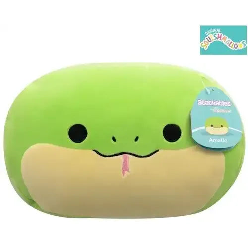 Squishmallows Baby & Kleinkind Squishmallows Stackables Plüsch Amalie die Schlange 30cm Stofftier