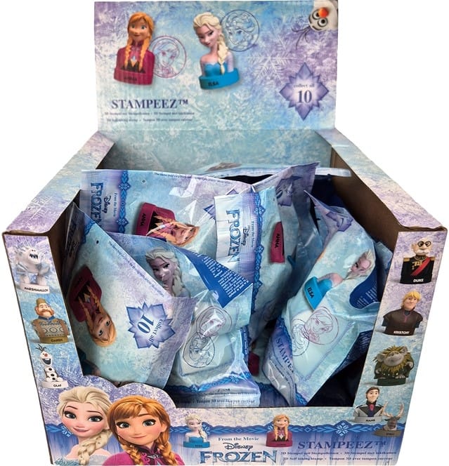 Dinotoys Baby & Kleinkind Dinotoys Stempel Frozen Blindpack 30 Stück| 3D-Stempel Überraschung