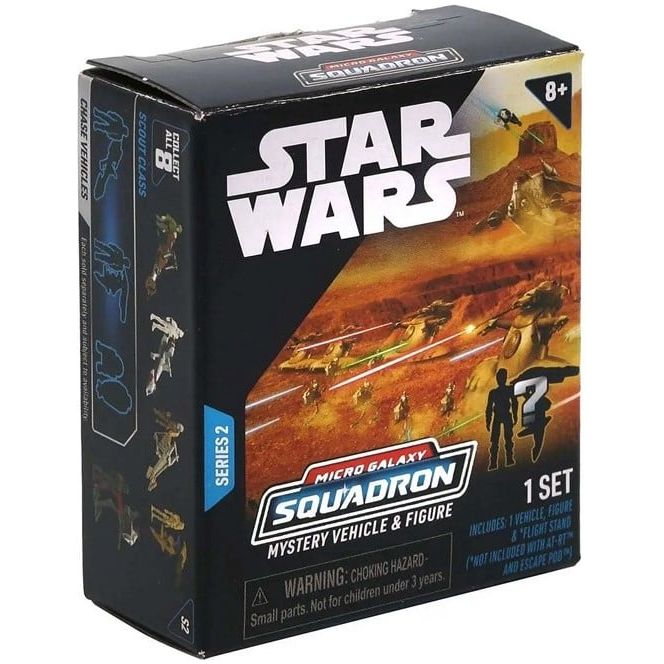Star Wars Micro Galaxy Serie 2 – Display mit 12 Mystery Packs ab 4 Jahren