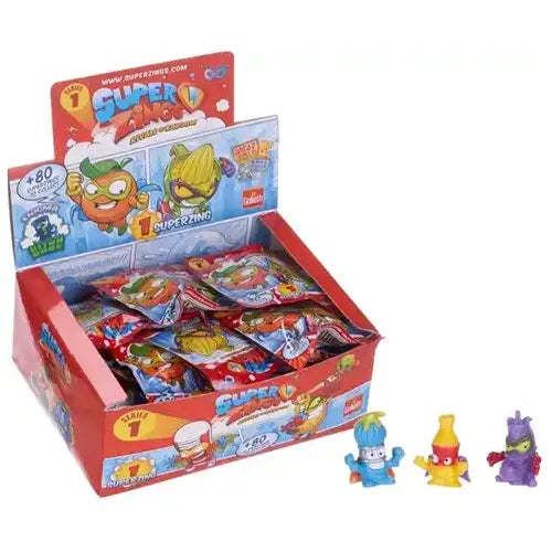 Super Zings Baby & Kleinkind Super Zings Sammelfigur Blindbag 8x8,5cm sortiert im Display (25)