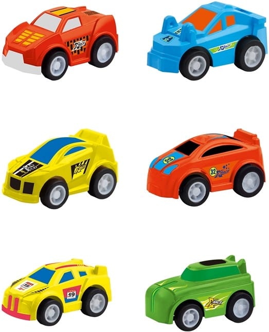 Toi-Toys Baby & Kleinkind Toi-Toys Turbo Racers Surprise Egg 36 Stück | Auto mit Rückzugsmotor in Kapsel