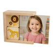 Personalisiertes Memo Spiel aus Holz Tiere Kartenspiel aus Holz Kinderspielzeug Holzspielzeug Memory 28 Teilig ab 3 Jahren.