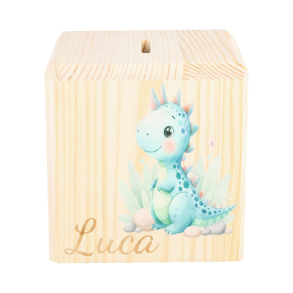 Spielzeug Opa Baby & Kleinkind Personalisierbare Spardose Holz verschiedene Motive möglich
