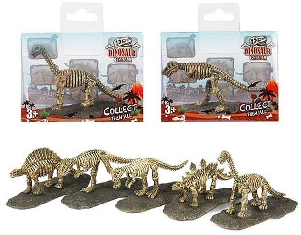 Dinoworld Baby & Kleinkind 24 Stück Dinoworld Dino Fossilien – Set mit 24 Überraschungsfossilien