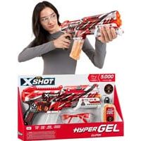 Zuru X-Shot Hyper Gel Clutch 5000pcs Gel Kugel Gewehr28x48cm ab 14 Jahren