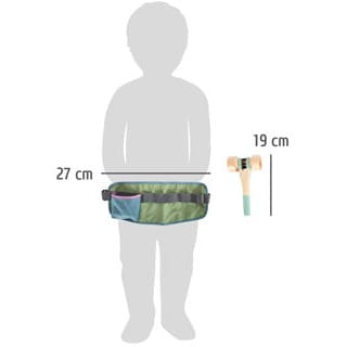 small foot Werkzeuggürtel Kinderspielzeug small foot Personalisierbarer Werkzeuggürtel, Kinderspielzeug ab 3 Jahren