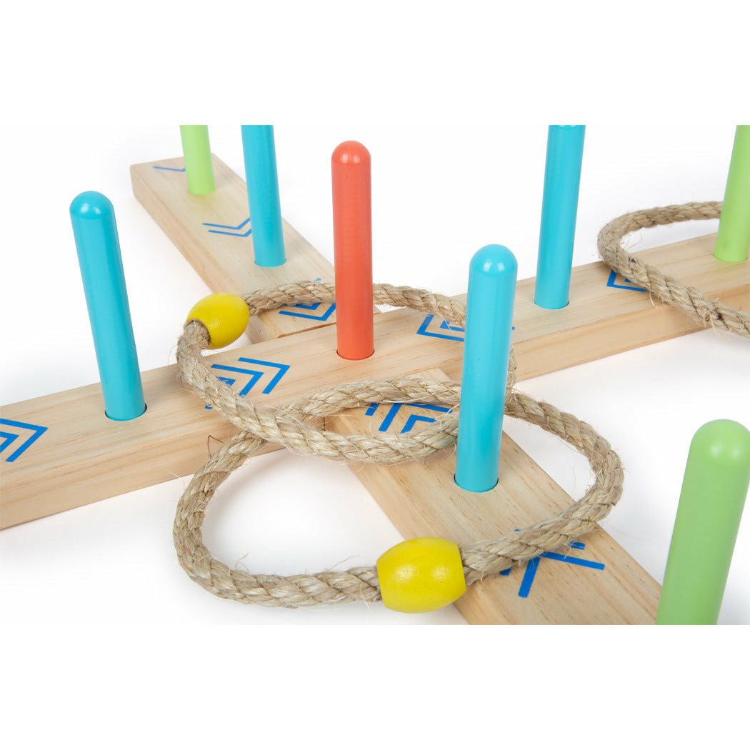 Ringwurfspiel small foot Kinder a 36 Monaten Holzwurfspiel - spielzeug-opa