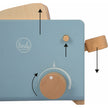 Toaster-Set Kinderspielzeug Holz Küchenspielzeug Toaster ab 3 Jahren Geschirr - spielzeug-opa