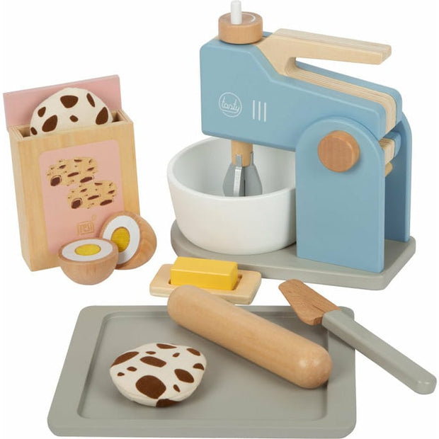 small foot Spielzeug Mixer Holz Mixerset Kinderküche Holzspielzeug Spielzeugmixer Kinderspielzeug