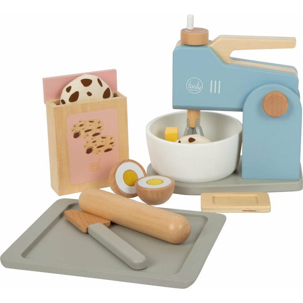 small foot Spielzeug Mixer Holz Mixerset Kinderküche Holzspielzeug Spielzeugmixer Kinderspielzeug