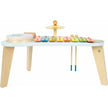 Bunter Holz-Musikinstrumententisch mit Xylophon, Trommel & Becken für Kinder