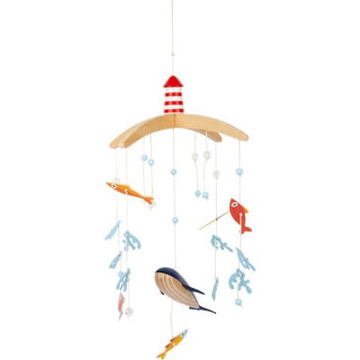 small foot Mobile Fische Mobile Großer Ozean Mobile Meerestiere