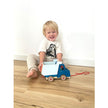 Personalisierbarer Nachzieh Fahrzeug Kipplaster Holz LKW Kinder ab 18 Monaten small foot