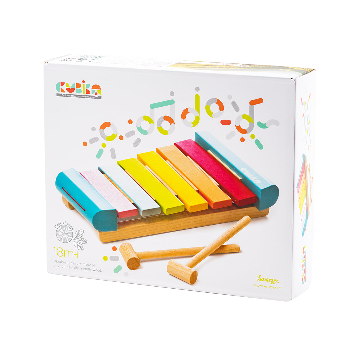 Holzspielzeug Xylophon Musikspielzeug Kinder ab 18 Monaten - Spielzeug Opa