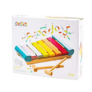 Holzspielzeug Xylophon Musikspielzeug Kinder ab 18 Monaten - Spielzeug Opa
