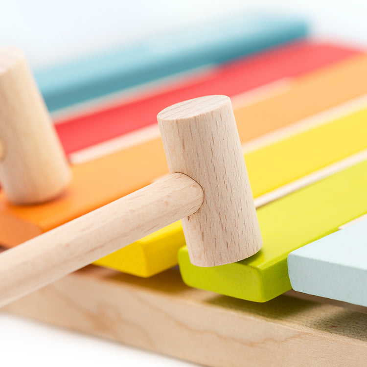 Holzspielzeug Xylophon Musikspielzeug Kinder ab 18 Monaten - Spielzeug Opa