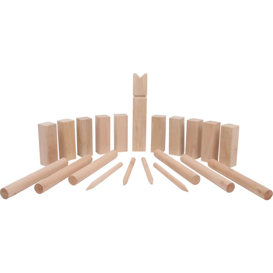 Kubb das Wikinger Spiel Wikinger Kegeln aus Holz ab 5 Jahren small foot