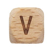 Spielzeug Opa Buchstaben Perlen Holzbuchstaben Buche A–Z – 12 mm | Großbuchstaben gelasert Perlen