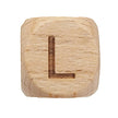 Spielzeug Opa Buchstaben Perlen Holzbuchstaben Buche A–Z – 12 mm | Großbuchstaben gelasert Perlen