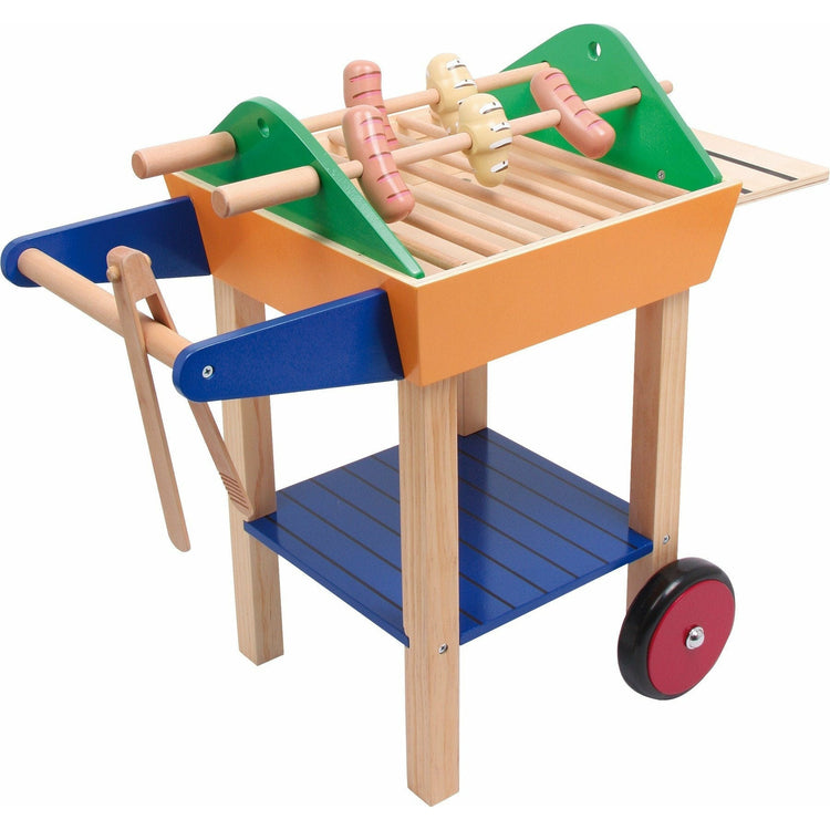 Personalisierter Holz Grill Spielzeug Küche Kinder Grill Spielzeug Holzspielzeug für Kinder ab 3 Jahren.