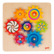 Goki Zahnrad Puzzle Holz Goki Personalisierbares Zahnrad Bausatz Holz Puzzle Holzspielzeug ab 3 Jahren Kinderspielzeug zum Lernen Motorik Spiel Holz Bauen