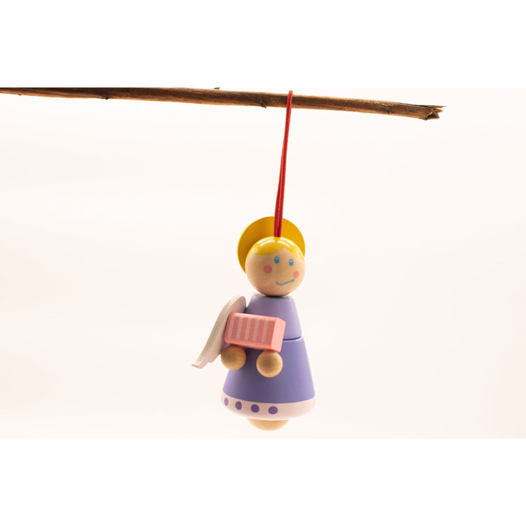 Weihnachtsbaum Engel Engel Holz Deko Weihnachtsfensterschmuck Nussknacker Schmuck 3Teilig Engel Deko Holzspielzeug Weihnachtsgeschenk