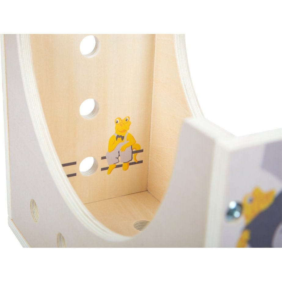 small foot Werkzeug Koffer Werkzeugkasten  Koffer Personalisiert Holz Holzspielzeug Ab 3 Jahren Kinderspielzeug Werkzeug mit Schrauben Kinder Werkzeug Holz Werkzeug
