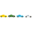 small foot Spielzeuge LKW Holz Holz LKW  Spielzeug Truck Holzspielzeug LKW mit Autotransporter Bunte Farben. Kinder ab 3 Jahren small foot