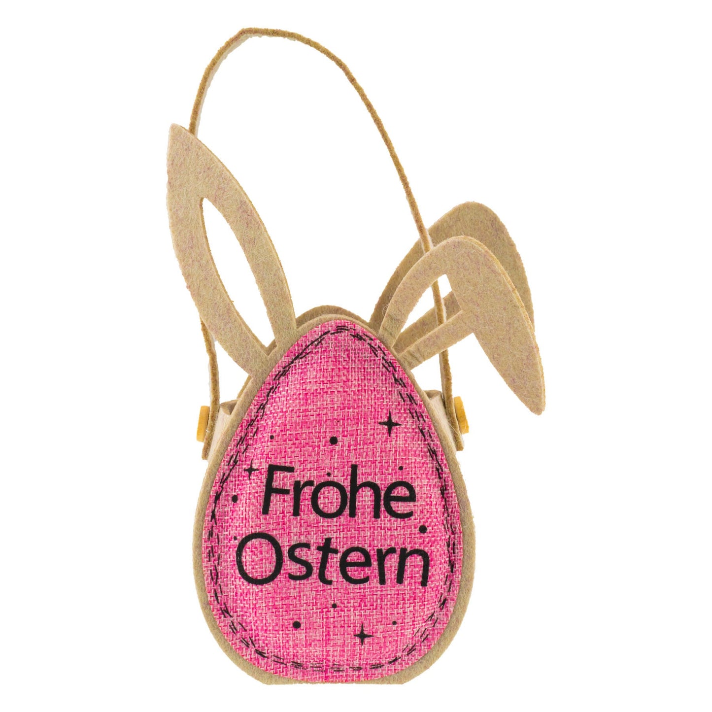 Ostertasche Korb Ostern Filznest Spielzeug Ostergeschenk Verpackung Filzkorb Rosa