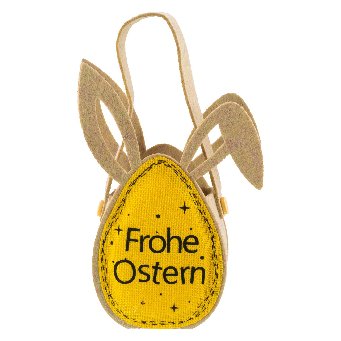 Ostertasche Korb Ostern Filznest Spielzeug Ostergeschenk Verpackung Filzkorb Gelb