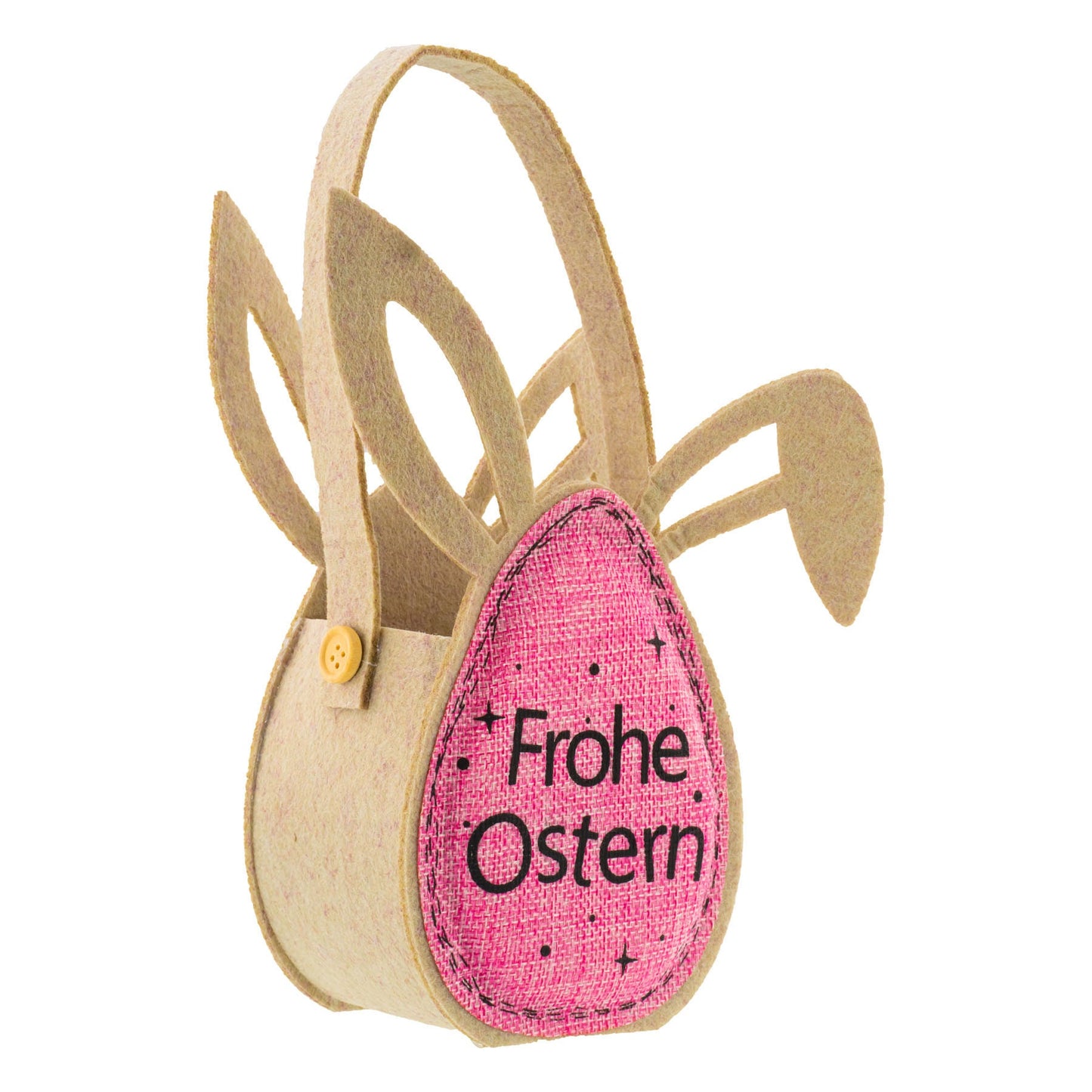 Ostertasche Korb Ostern Filznest Spielzeug Ostergeschenk Verpackung Filzkorb Rosa