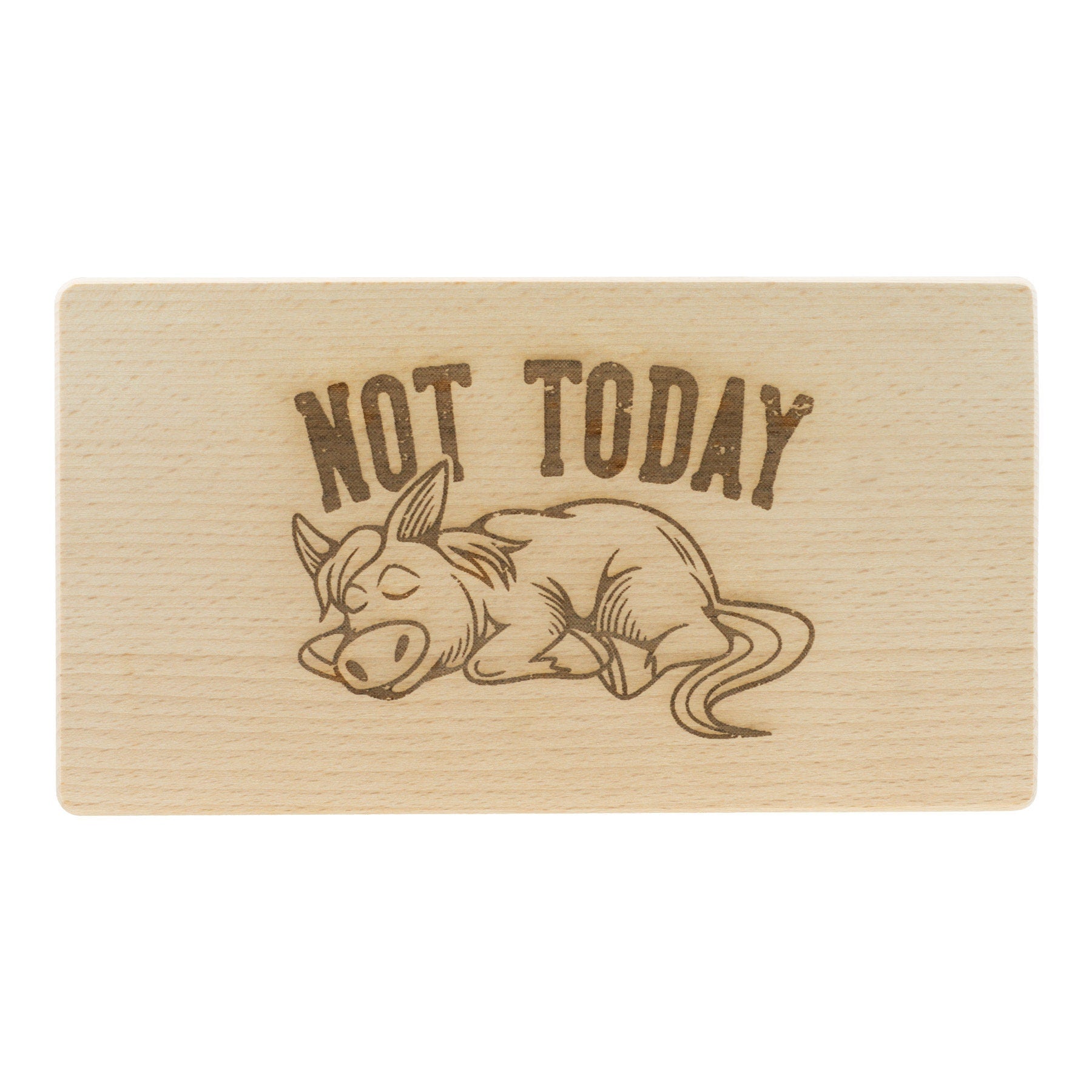 Frühstücksbrettchen Personalisierung mit Beschriftung Holz Laser mit Name Bild Holz Brett Geschenk  220 x 120 x 10 mm (LxBxH)