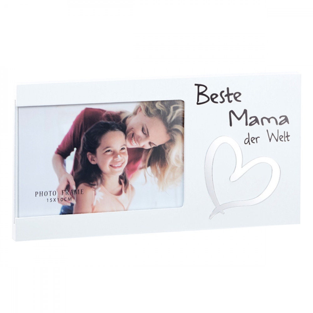 Bilderrahmen Beste Mama der Welt  Bilderrahmen für Mutter Bilderrahmen für Mutter Mama  für Bilder  Bild 15x10cm,